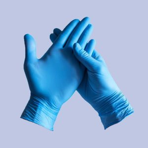Nitrilové rukavice MEDICAL 100 ks, Světle modré