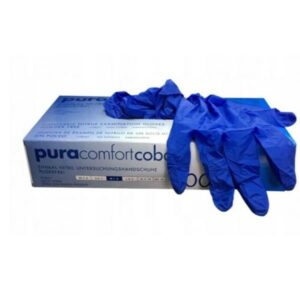 Nitrilové rukavice MEDICAL, Karton (10 x 100 ks), tmavě modré, EN455, PURA COMFORT COBALT